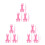 9 Sets Diy Weaving Tool Plastic Crochet Flower Loom For Scarf Making 7