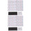 2Sheets Professional Design Paper Piano Stickers for Beginners 7