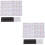 2Sheets Professional Design Paper Piano Stickers for Beginners 8