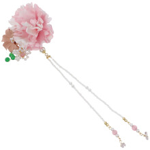3Pcs Antique Han Side Clip Tassel Hair Clip With Fake