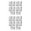 20 Pcs Sound And Heat Insulation Mat For Engine Compartment 5