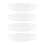 16Pcs Clear Glass Cup Saucers Multipurpose Snack Dish Tea Coffee Plate 1