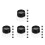 24 Pcs Optical Glass 10x Magnifier Pre-Focused Stand Loupe 6