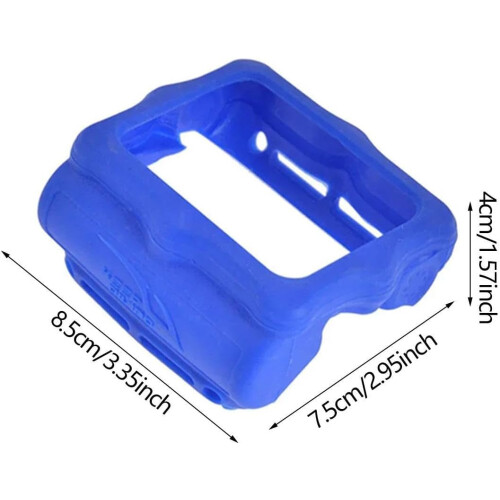 Dive Computer Protect Cover Silicone Blue for Freediving and Snorkeling - Scratch-Resistant Case for Dive Computers 2