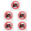 5Pcs Acrylic No Photo Sign Warning Wall Sign Board 8