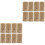 16Pcs Flute Headjoint Cork Plugs Compact Multi Color Replacement Parts 5