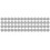 60 Pcs Christmas Snowflake Non-Slip Placemat Set For Dining Table 7