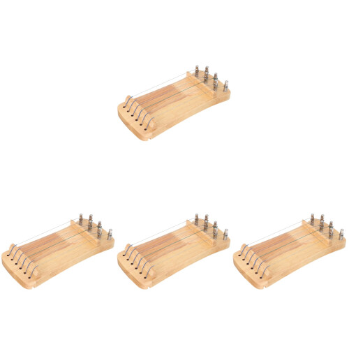 4Pcs Guzheng Finger Trainer Exercise Wooden Portable Tool 1