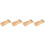 4Pcs Guzheng Finger Trainer Exercise Wooden Portable Tool 4