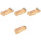 4Pcs Guzheng Finger Trainer Exercise Wooden Portable Tool 3