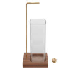 2Pcs Multi-Use Incense Burner Holder in Brass for Home Decor