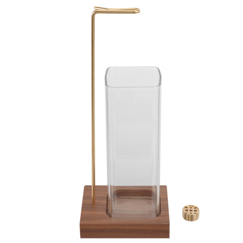 2Pcs Multi-Use Incense Burner Holder in Brass for Home Decor