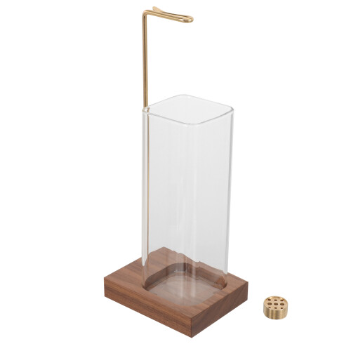 2Pcs Multi-Use Incense Burner Holder in Brass for Home Decor 1