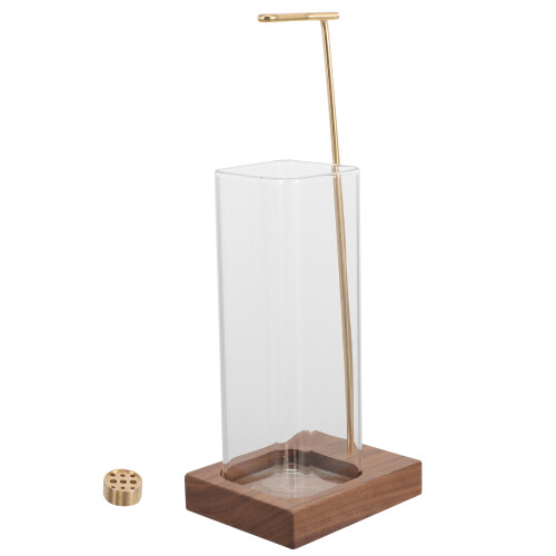 2Pcs Multi-Use Incense Burner Holder in Brass for Home Decor 2