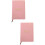 2Pcs Paper Planner Notebook Pink Portable for Daily Planning 9