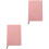 2Pcs Paper Planner Notebook Pink Portable for Daily Planning 5