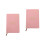 2Pcs Paper Planner Notebook Pink Portable for Daily Planning 6