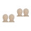 4 Pcs Pineapple Wood Finials For Unfinished Bed Post Diy Ornaments 10