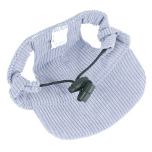 Blau XS Verstellbarer Haustier-Sonnenhut aus Cord für Hunde und Katzen, Sommerkopfaccessoire