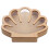 2Pcs Seashell Shaped Wooden Display Case Tabletop Shadow Box 1