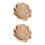 2Pcs Seashell Shaped Wooden Display Case Tabletop Shadow Box 6