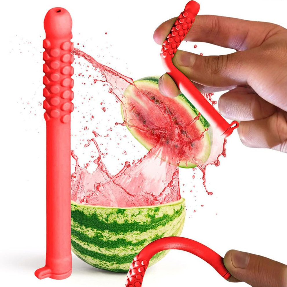 Orange Chewable Essential Oil Breath Stick For Stress Relief And Focus, Reusable Silicone Breather, Watermelon Flavor