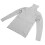 Herren Pullover aus Kabelstrick, langärmlig, weich, figurbetont, grau, M 12