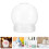 16 Pcs Diy Snow Globe For Christmas Crafts 10