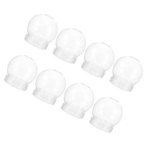 16 Pcs Diy Snow Globe For Christmas Crafts 2