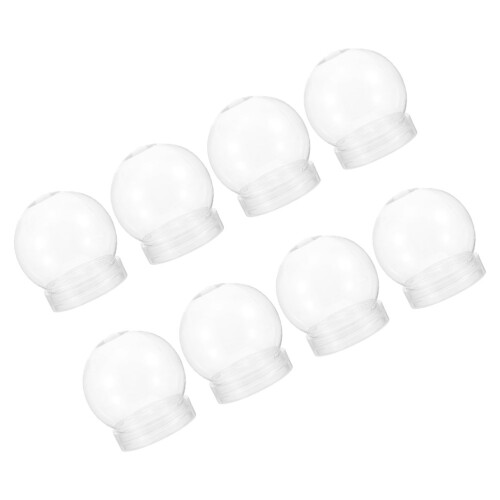 16 Pcs Diy Snow Globe For Christmas Crafts 1