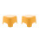 2Pcs Colored Toddler Step Stool for Bathroom Toilet Use 9