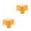 2Pcs Colored Toddler Step Stool for Bathroom Toilet Use 5
