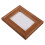2Pcs Light Brown Solid Wood Picture Frame For 5 Inch Photos 3