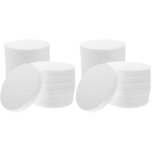 32 Pcs Cake Decorating Training Tray Tool Craft Diy Foam Discs 1