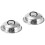 2Pcs Stainless Steel Round Pan Lid Multi-Function Kitchen Supply 6