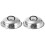 2Pcs Stainless Steel Round Pan Lid Multi-Function Kitchen Supply 4