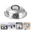 2Pcs Stainless Steel Round Pan Lid Multi-Function Kitchen Supply 11