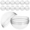 200Pcs Transparent Round Plastic Capsules for Vending Machine Storage 3