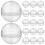 200Pcs Transparent Round Plastic Capsules for Vending Machine Storage 2