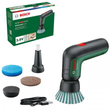 Electric Cleaning Brush UniversalBrush (3.6 V integrated battery, 1x Micro USB charger and 4 cleaning attachments included, in carton packaging)