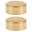 2pcs Wooden Handrail End Caps Hand Railing End Caps Round Handrail End Plugs 1