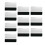 (White) Window Film Squeegee Scraper Wallpaper Application Protection Prevents Scratches 1