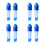 4Pcs Spillproof Bottle Cap Adapter for Toddlers PP Silicone 10
