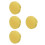 4Pcs Blank Wax Seal Head Round Brass For Invitations 4