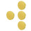 4Pcs Blank Wax Seal Head Round Brass For Invitations 10