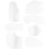 14 Pcs Acrylic Quilting Templates For Sewing Crafts 2
