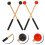 6 Pairs Drumstick Rubber Stick Student Use 10