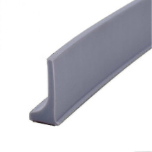 (Gray 100cm) Waterproof Silicone Strip for Shower Barrier Dry Wet Separation Bathroom Accessory