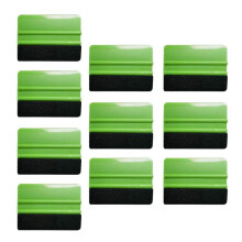 (Green) Window Film Squeegee Scraper Wallpaper Application Protection Prevents Scratches