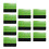 (Green) Window Film Squeegee Scraper Wallpaper Application Protection Prevents Scratches 1